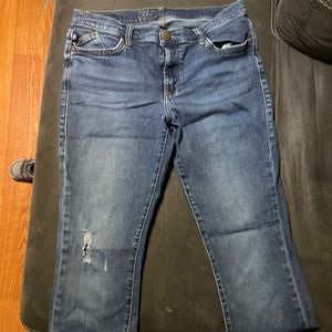 Womens Ripped skinny jeans